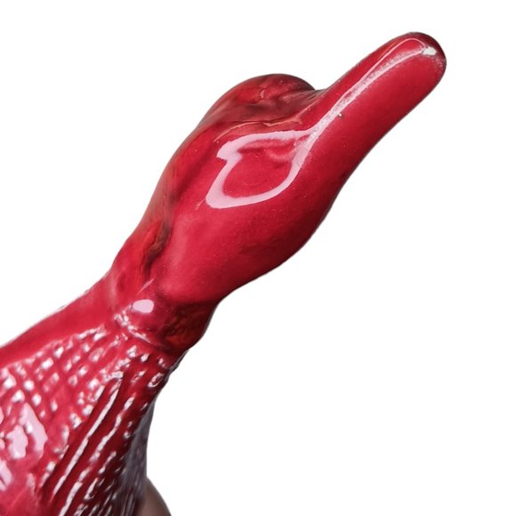 Vintage Red Duck Ashtray California Originals 1960s MCM Ceramic - Picture 16 of 16